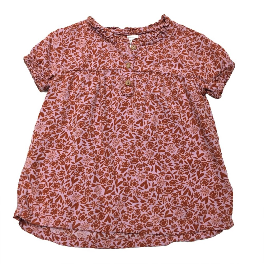 Carters Girls Light Purple & Red Top Size 4T